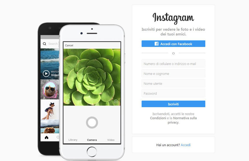 Come Aprire E Personalizzare Un Profilo Instagram Web Crew Agency Roma