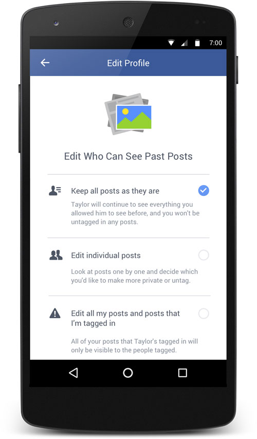 Change Past Posts