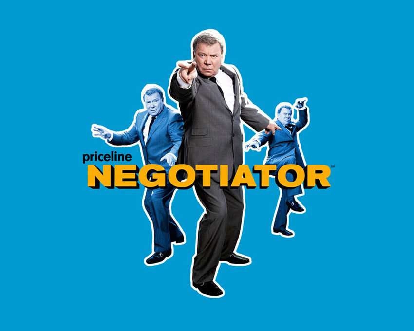 william shatner priceline negotiator