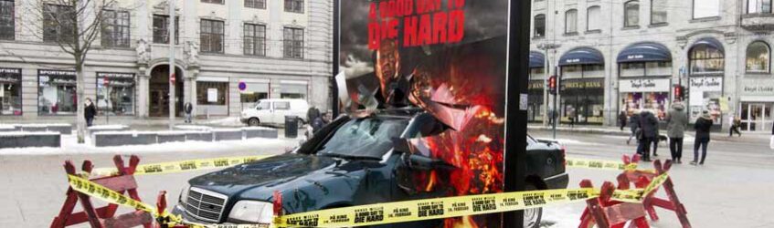 guerrilla marketing - film die hard