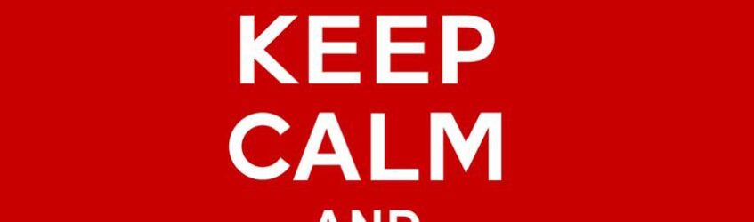keepcalm and shout