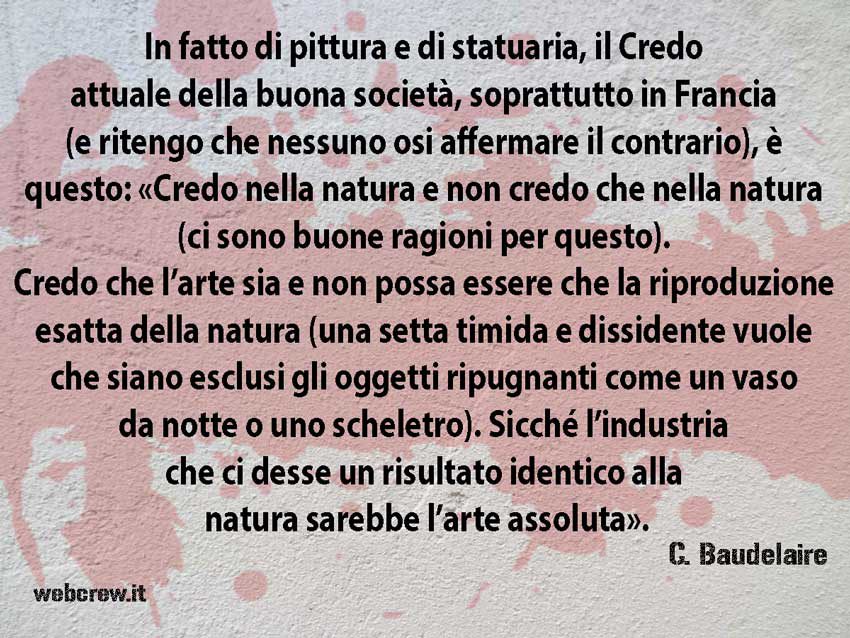 Baudelaire contro la fotografia