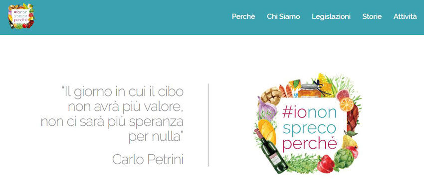 Io non spreco perche
