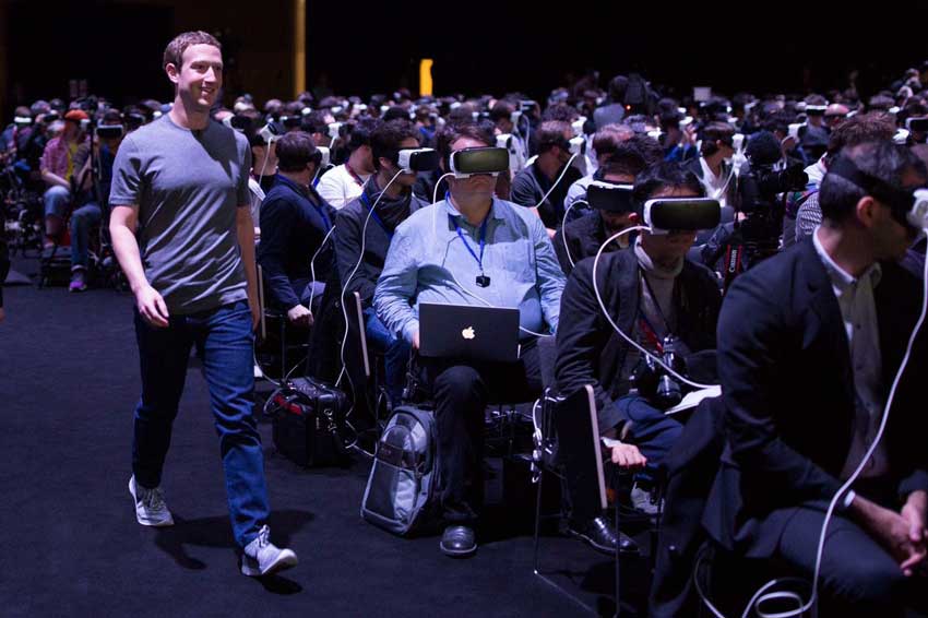 Mark Zuckerberg - Realta virtuale