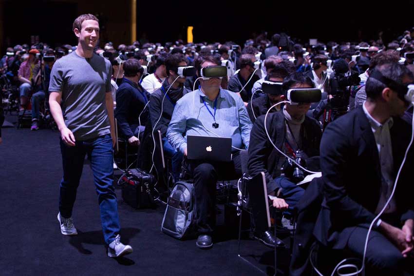 Mark Zuckerberg - Realta virtuale