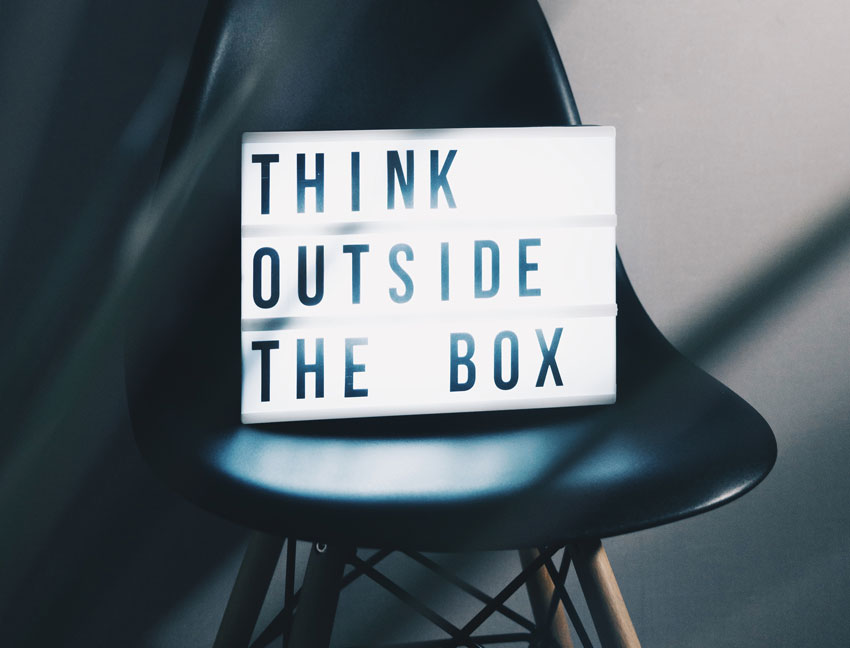 think outside the box
