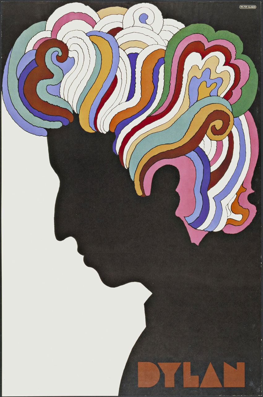 poster bob dylan - glaser