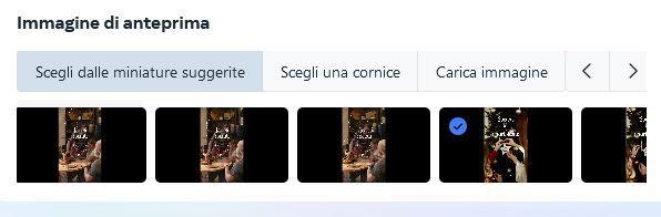 Programmare copertina reel