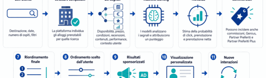 Come funziona il ranking Booking